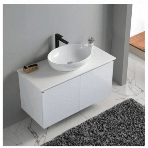 Baron A110 Stainless Steel Cabinet with Countertop 1020mm (6 Colours)